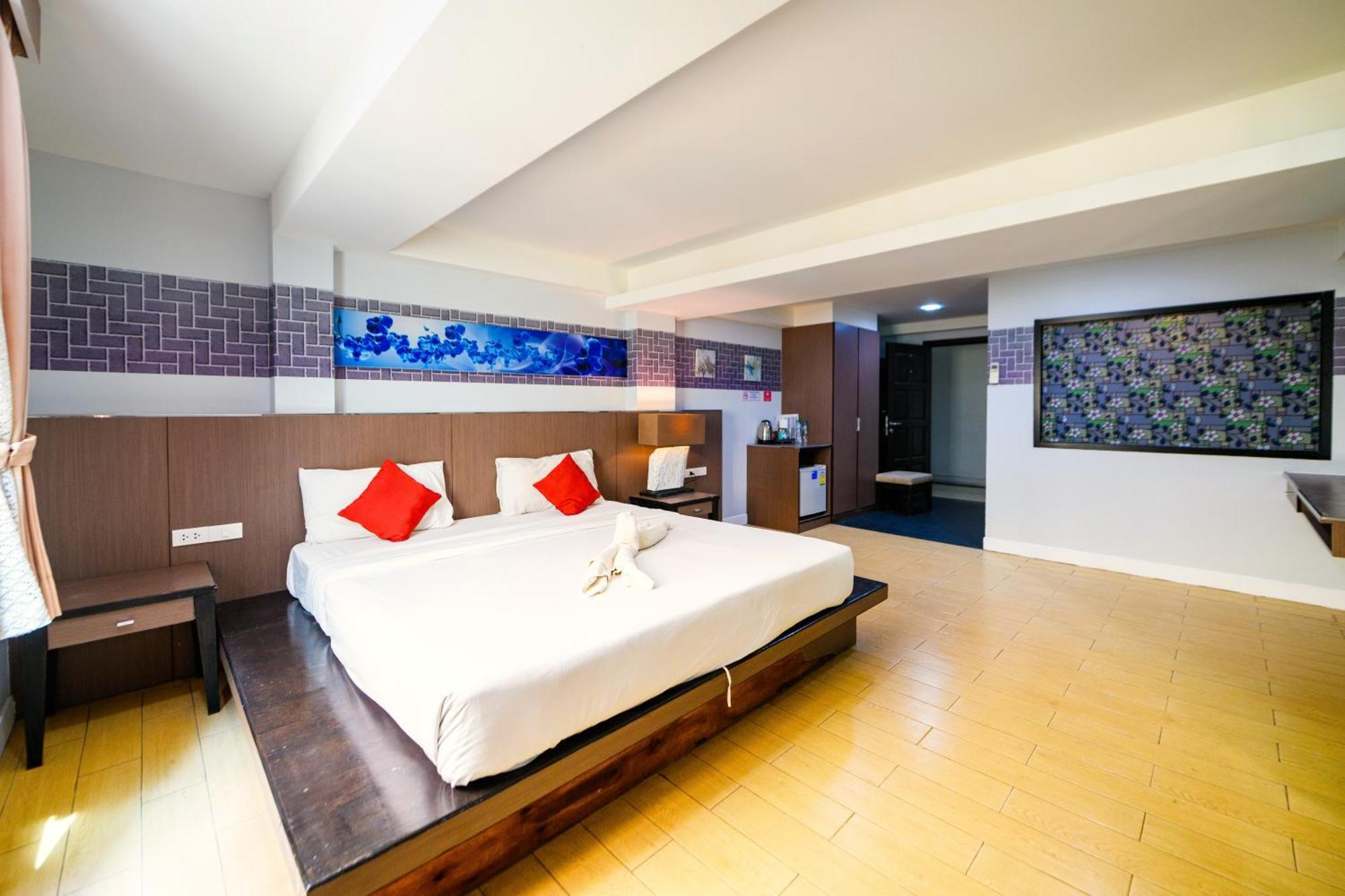 Scandia Beach Hotel Praia de Jomtien Quarto foto